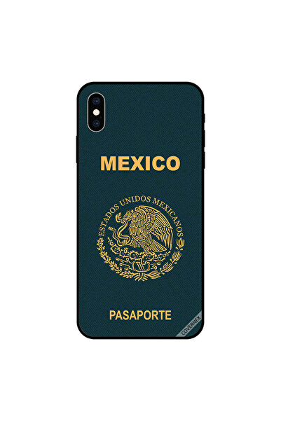 Covernex غطاء حماية iPhone XS MAX بتصميم جواز سفر المكسيك