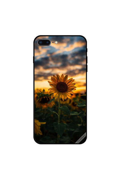Covernex غطاء حماية لجهاز iPhone 7 Plus بنقشة عباد الشمس الطبيعي
