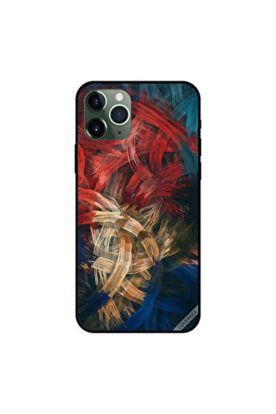 Covernex غطاء حماية لجهاز iPhone 11 Pro Max بألوان الطلاء ونمط عتيق