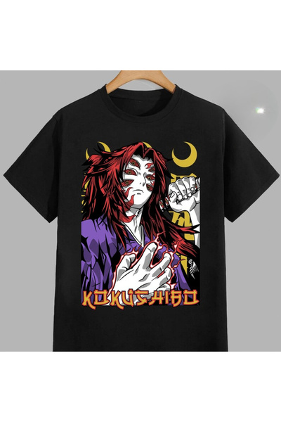 Flood Of Style Tricou unisex cu model anime Kokushibo vânător de demoni