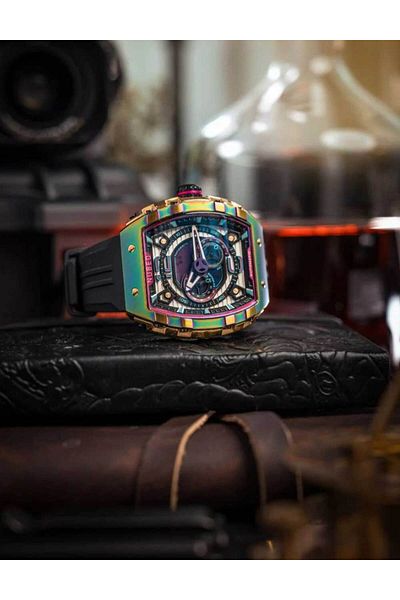 Nubeo Mens Watch Nubeo NB-6087-03, Automatic, 49mm, 5ATM