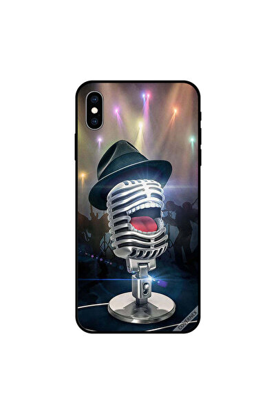 Covernex غطاء حماية لهاتف iPhone XS MAX مع ميكروفون وقبعة على الرأس