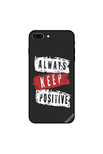 Covernex غطاء حماية لجهاز iPhone 8 Plus - حافظ على الإيجابية دائمًا