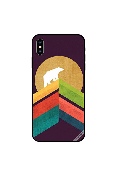 Covernex غطاء حماية لجهاز iPhone XS MAX بتصميم الدب الجبلي