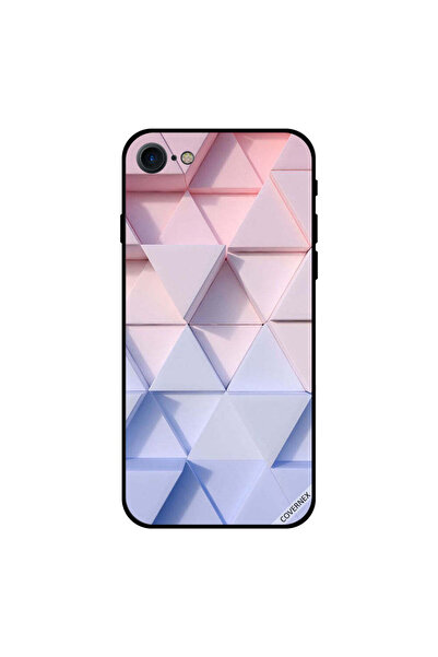 Covernex غطاء حماية لجهاز iPhone 8 بنمط أشكال مثلثة