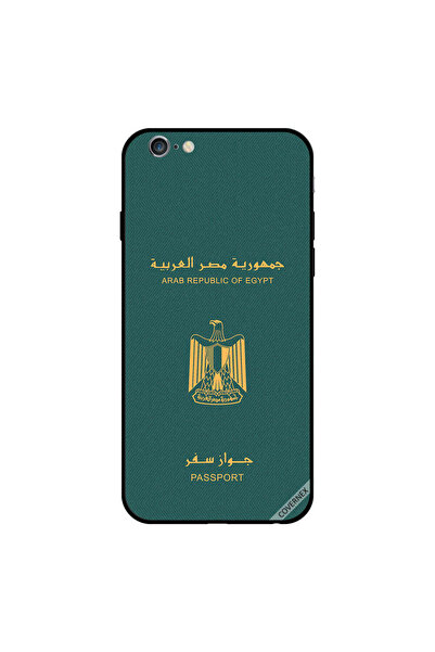 Covernex جراب iPhone 6s بشعار جواز سفر مصر