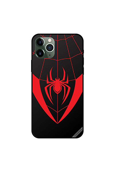 Covernex غطاء حماية لجهاز iPhone 11 Pro باللون الأحمر العنكبوتي