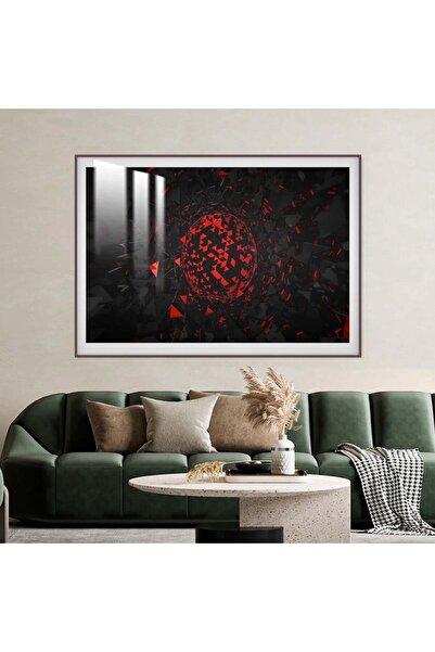 4gdran لوحة جدارية خشبية فاخرة مع برواز شامبين و طبقة من الاكرليك الشفاف