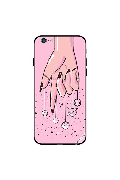 Covernex غطاء حماية لجهاز iPhone 6s Plus بتصميم كواكب معلقة باليد