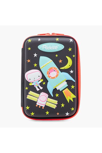 Juniors Juniors Space Print Pencil Case with Zip Closure
