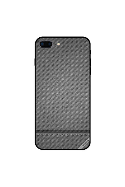 Covernex غطاء حماية لجهاز iPhone 7 Plus بنقشة جلد رمادي