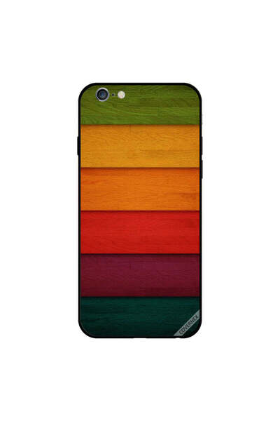 Covernex غطاء حماية لجهاز iPhone 6s Plus بنمط خشبي ملون