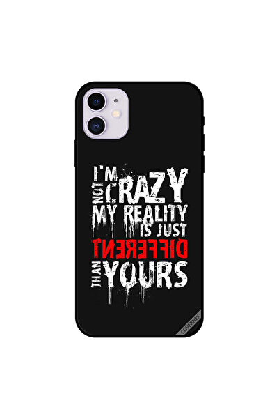 Covernex غطاء حماية لجهاز iPhone 11 أنا لست مجنونًا واقعي