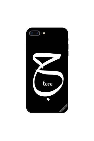 Covernex غطاء حماية لجهاز iPhone 7 Plus Habba Love B&W