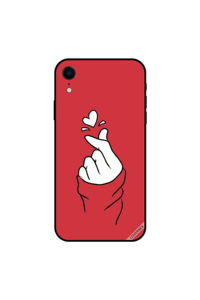 Covernex غطاء حماية iPhone XR Snap Love باللون الأحمر