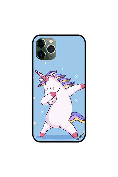 Covernex غطاء حماية لجهاز iPhone 11 Pro - لون أزرق غامق - يونيكورن