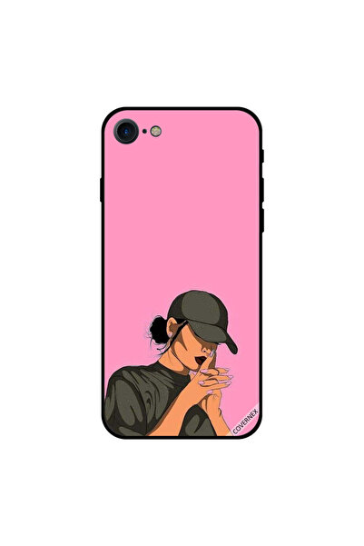 Covernex غطاء حماية لجهاز iPhone 8 بتصميم أحلام فتاة القبعة
