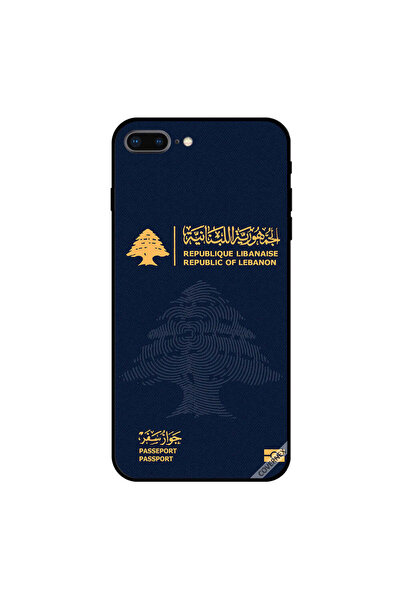 Covernex غطاء حماية لجهاز iPhone 8 Plus بطبعة جواز سفر لبناني