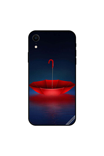 Covernex غطاء حماية لجهاز iPhone XR بمظلة حمراء جميلة