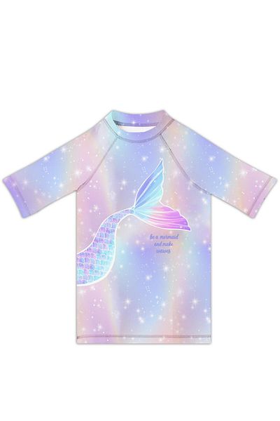 SLIPSTOP Patterned Lilac Girl's T-Shirt St2415000004
