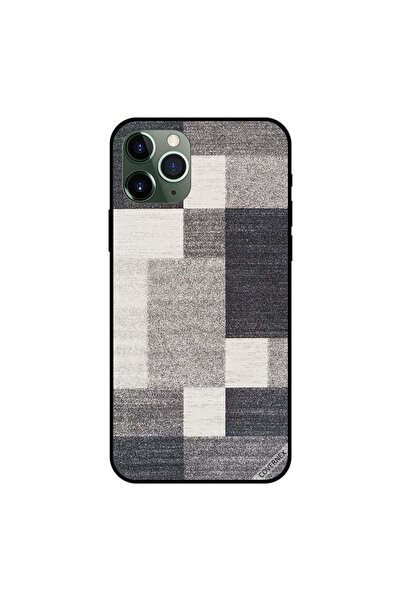 Covernex غطاء حماية لجهاز iPhone 11 Pro Max بنقشة سجاد رمادي