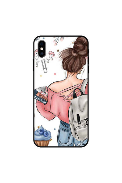 Covernex غلاف غلاف iPhone XS كتب في خطة يدوية متعلمة وتاريخية