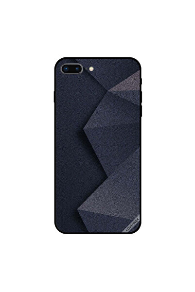 Covernex غطاء حماية لجهاز iPhone 8 Plus بنمط هرمي لامع أسود