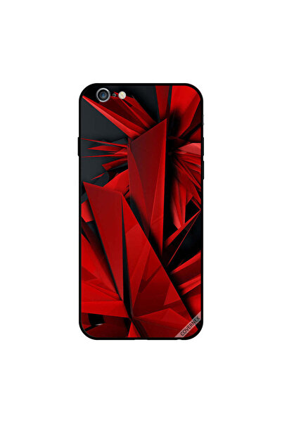 Covernex غطاء حماية لجهاز iPhone 6 Plus بطبعة زجاج مكسور تجريدية