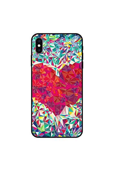Covernex غطاء حماية iPhone X على شكل قلب مقطوع بالماس