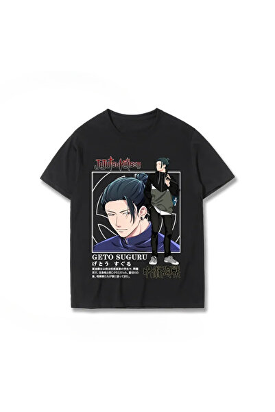 Flood Of Style Tricou unisex cu desen anime Jujutsu Kaisen Gojo Satoru