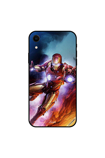Covernex غطاء حماية أيفون XR بتصميم الرجل الحديدي
