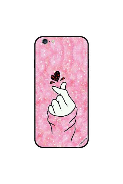 Covernex غطاء حماية لهاتف iPhone 6s Plus بتصميم Snap Love باللون الوردي اللامع