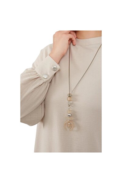 Levidor Crew Neck Necklace Detailed Double Suit