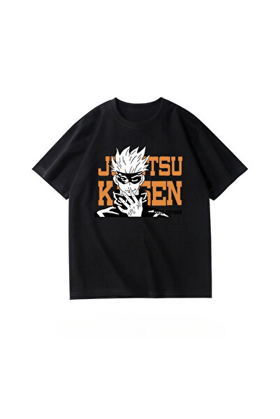 Flood Of Style Tricou unisex cu desen anime Jujutsu Gojo Satoru