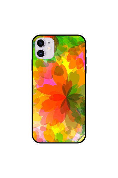 Covernex غطاء حماية لجهاز iPhone 11 بنقشة زهور وعلامة مائية