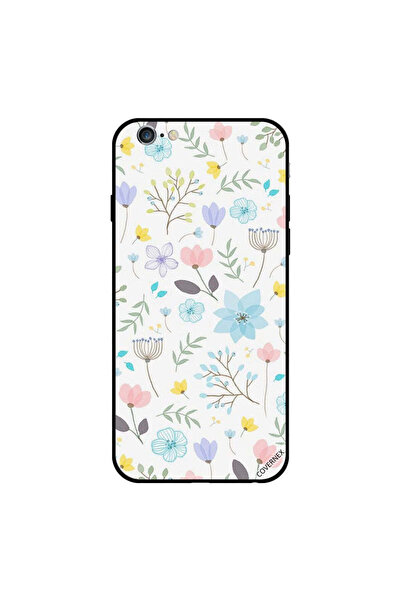 Covernex غطاء حماية لجهاز iPhone 6s بنقشة زهور مختلفة