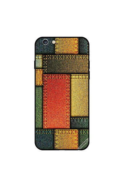 Covernex غطاء حماية لجهاز iPhone 6 بنقشة جينز متعددة الألوان