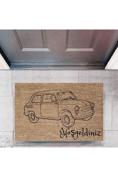 Artızon Door Mat Decorative Digital Print Cars P-2670