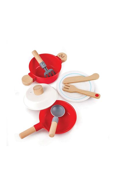 Hape Hape Wooden Cooking Utensil Set