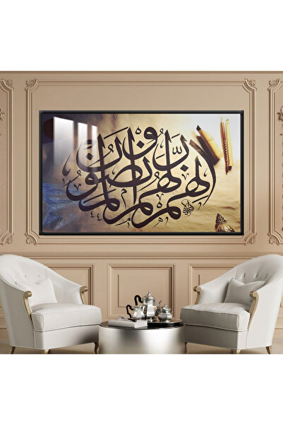 4gdran لوحة جدارية خشبية فاخرة مع برواز شامبين و طبقة من الاكرليك الشفاف