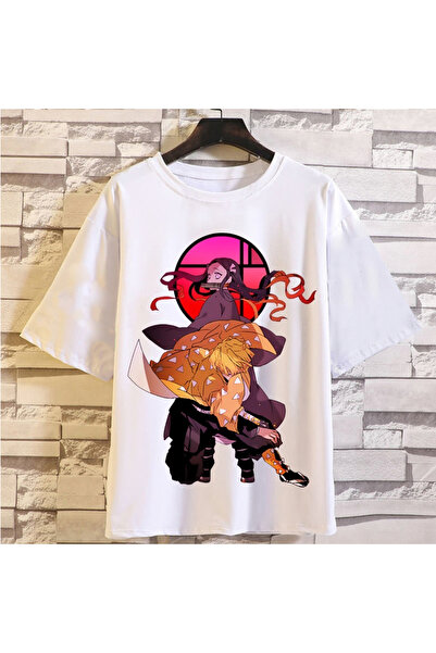 Flood Of Style Tricou unisex cu model anime, anime japonez Demon Slayer