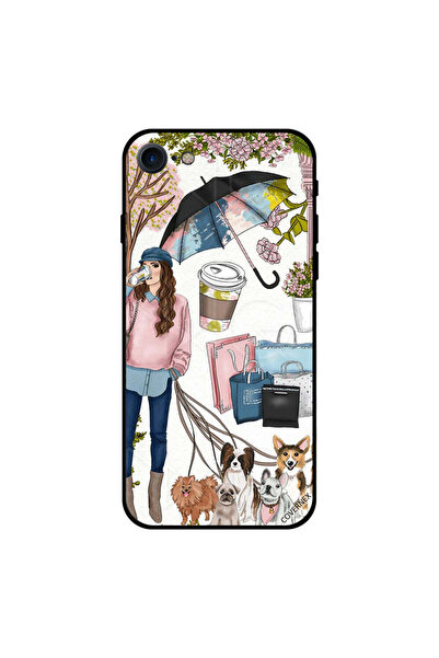 Covernex غطاء حماية لجهاز iPhone 8 مع حيواناتها الأليفة