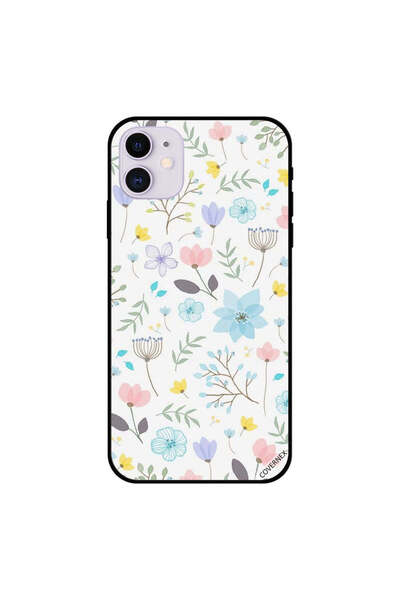 Covernex غطاء حماية لجهاز iPhone 11 بنقشة زهور مختلفة