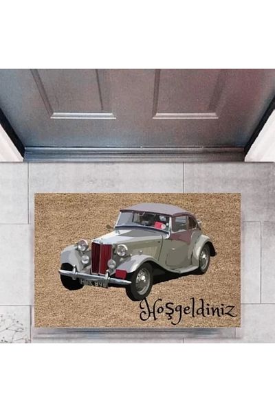 Maristas Digital Printed Decorative Mat - Door Front Cars P-2674