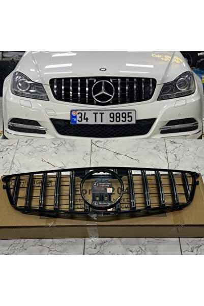 kaytaz MERCEDES W204 Uyumlu GTR PANJUR KROM 2008-2013 ÜST DÜZEY KALİTE