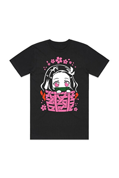 Flood Of Style Унисекс мъжка тениска с аниме принт Японски Kanao Kamado Nezuk...