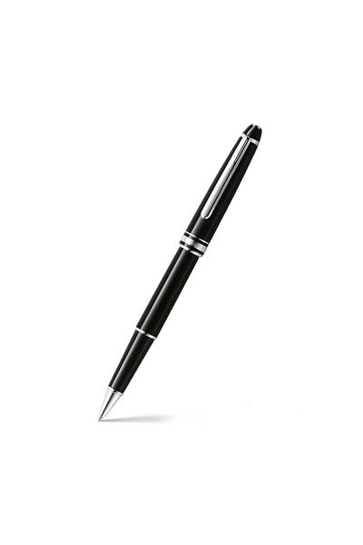 Montblanc Meisterstück Classique Rollerball Pen - Black With Platinum Trims 188328