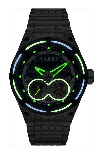 Nubeo Mens Watch Nubeo NB-6070-66, Automatic, 49mm, 20ATM