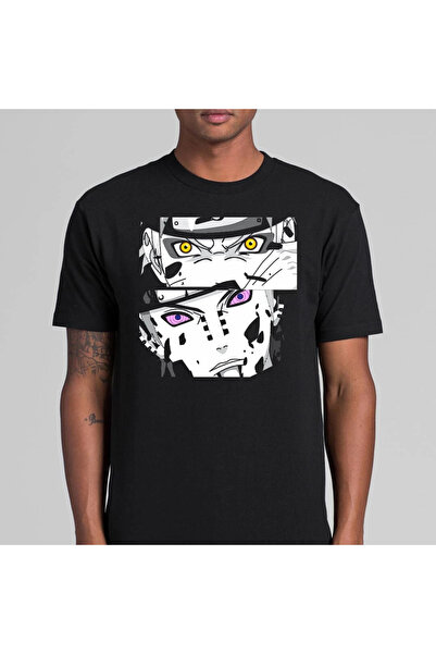 Flood Of Style تي شيرت ناروتو للرجال والنساء منقوش عليه رسوم متحركة