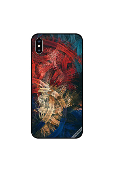 Covernex غطاء حماية لجهاز iPhone XS MAX بألوان الطلاء ونمط عتيق